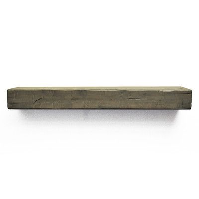 Found it at Wayfair - Rustic Fireplace Mantel Shelf Fireplace Mantels Wood, Rustic Fireplace Mantel, Shelf Length, Built In Around Fireplace, Rustic Fireplace Mantels, White Mantel, Rustic Fireplace, Housewares Store, Fireplace Mantel Shelf