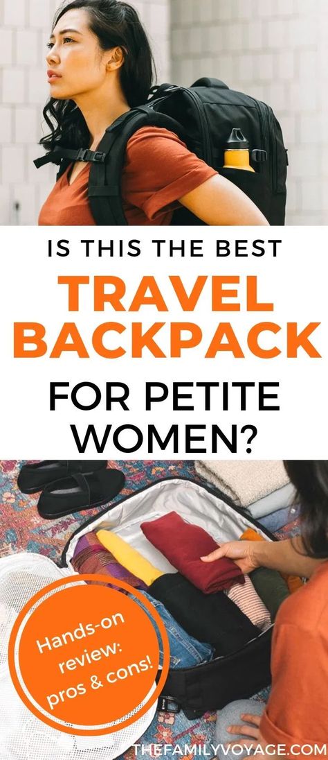 When you're shopping for the best travel backpack for women, the most important feature is fit: if it's too big, it won't be comfortable for your greatest journeys! Read this review to find out the new Tortuga Setout 35 women's travel backpack should be your next travel gear purchase. This also makes a fantastic gift for women who travel! #travelgear #female #women #backpack #giftideas #travel #explore Travel Backpack Packing, Best Travel Backpack, Holiday Travel Destinations, International Travel Tips, Travel Gadgets, Backpacking Tips, Backpack For Women, Backpacking Travel, Packing Tips For Travel