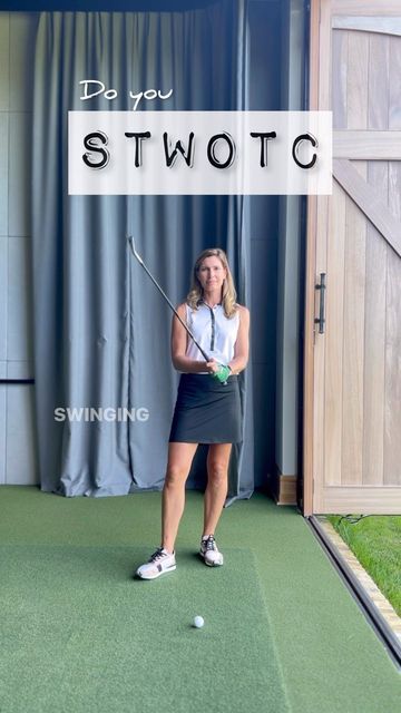 Erika Larkin PGA on Instagram: "Try this #golfdrill - it will 🤯completely change how your swing feels!!!!!🏌️‍♀️🔥 For more ideas on how to unlock your True Swing , please check out my book/ videos! Link in bio. - #golf #golfswing #golftips #golflessons #golfer #atrueswing #friday" Golf Basics, Golf Techniques, Golf Attire Women, Golf Videos, Golf Drills, Golf Tips For Beginners, Golf Instruction, Golf Attire, Golf Lessons