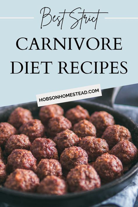 If you're looking for not only for tasty Carnivore Diet recipes, but ones that are strict as well, you've come to the right place. Check out this round-up of strict Carnivore Diet recipes that will satiate any meat lover. Strict Carnivore Diet, Carnivore Meatballs, Carnivore Diet Recipes, Sausage Orzo, Caveman Diet Recipes, Recipes Chili, Pasta Bread, Sandwich Lunch, Cake Pizza