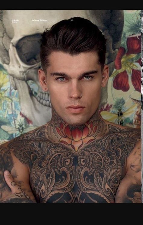 Rebecca wite is the gang leader of the most feared gang In California… #action #Action #amreading #books #wattpad Man With Tattoos, Stephen James Model, Stephen James, Body Modification, Inked Men, Neck Tattoo, Skateboarding, Male Models, Male Model