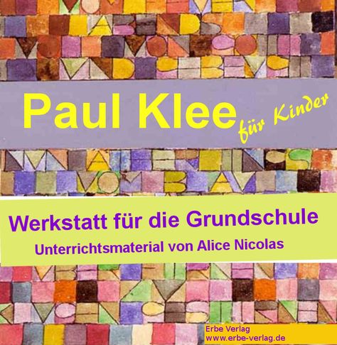 Verlag für kreatives Unterrichtsmaterial Paul Klee Art, Art Education Lessons, Kids Fishing, Paul Klee, Learn Art, Creative Drawing, Cute Little Things, Drawing Lessons, Lessons For Kids