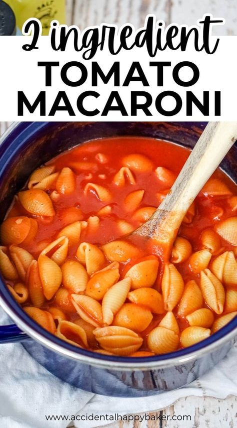 Tomato Mac Soup Recipe, Tomato Soup Pasta Recipe, Tomato And Macaroni Soup, Tomatoe Macaroni Soup Easy, Tomato Soup Macaroni, Tomato And Noodle Recipes, Macaroni And Tomato Sauce, Tomato Soup And Noodles, Tomato Noodles Recipe