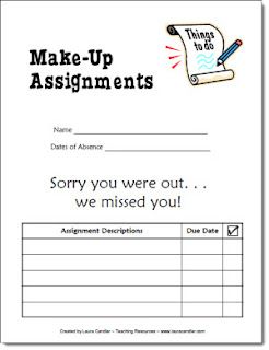 Use this form when kids are absent to gather all their make up assignments in one place. Organization is the key! Motivating Students, Absent Students, Assignment Sheet, Teaching Organization, Future Teacher, Class Management, Teacher Organization, Classroom Fun, Beginning Of School