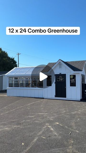 Lapp Structures LLC on Instagram: "A new Victorian + Atrium Combo Greenhouse getting ready for delivery, this time in white!

#greenhouse #gardening #sheshed #tinyhouse" She’d Greenhouse Combo, Backyard Greenhouse Garden, Victorian Atrium, Dreamy Greenhouse, White Greenhouse, Greenhouse Attached To House, Garden Enclosure Ideas, Orchard Ideas, Rustic Greenhouses