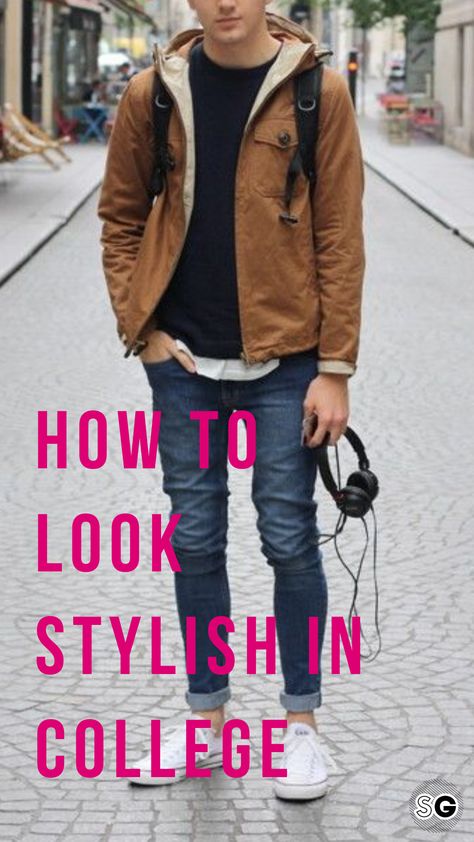 Outfits For Men In Their 20s, College Outfits Men Winter, College Dressing Style Men, Young Man Fashion, College Outfits For Guys, Outfits For College Men, Cheap Men's College Outerwear, 20 Year Old Guy Outfits, Winter College Outfits Men