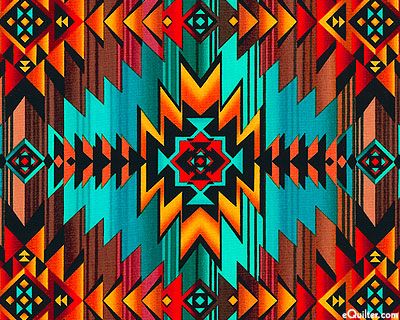 Native American Artwork Patterns, Native American Quilt Patterns, American Quilts Patterns, Southwestern Quilts, Native American Quilt, Southwest Quilts, Southwestern Colors, Native American Decor, Native Print