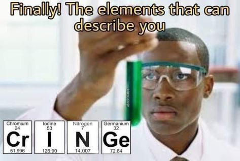 Nerd Memes, Nerdy Jokes, Funny School Pictures, Chemistry Humor, Chemistry Jokes, Study Flashcards, Office Memes, Funny Feeling, Funny Science Jokes