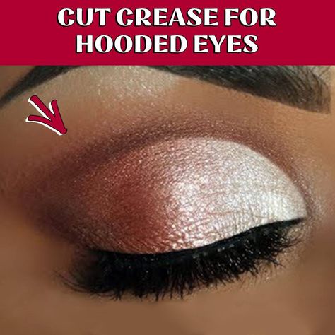 Hooded Eye Looks Eyeshadows, Eyeshadow Tutorial For Hooded Eyes Step By Step, Easy Make Up Hooded Eyes, Eye Makeup For Heavy Lidded Eyes, Makeup For Hooded Green Eyes, Makeup For Brown Eyes Hooded, Eye Makeup Steps For Hooded Eyes, Best Eye Shadow For Brown Eye, Best Makeup For Hooded Eyes