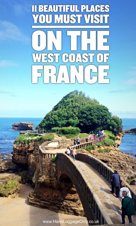 11 Timeless Places You'll Want To Visit On The West Coast Of France - Hand Luggage Only - Travel, Food & Photography Blog French Trip, Coast Of France, Road Trip France, Bay Of Biscay, West France, France Itinerary, France Travel Guide, West Coast Road Trip, Visit France