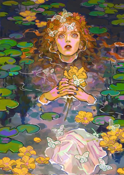 Ophelia Painting, Big Art, Ethereal Art, Art Block, Funky Art, Art Reference Photos, Art Reference Poses, Pretty Art, Art Classes