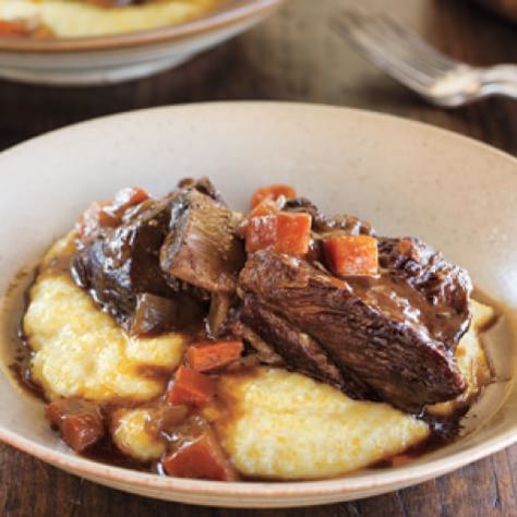 Beef Cheeks Recipe, Slow Cooked Beef Cheeks, Creamy Polenta, Beef Cheeks, Slow Cooked Beef, Braised Short Ribs, Cottage Pie, Think Food, Crockpot Recipes Slow Cooker