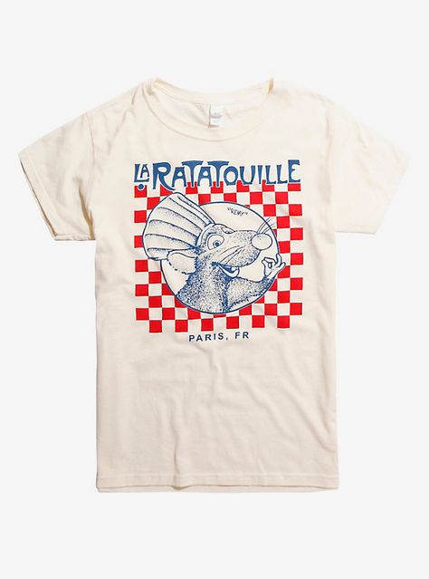 Ratatouille Shirt, Shirt Quilt, Disney Shirts, Dream Clothes, Look Cool, Hot Topic, White T, Disney Pixar, Pixar