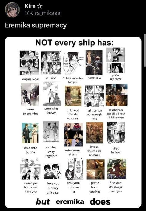 Eremika Comic, Aot Facts, Anarcho Communism, Kill Your Friends, Aot Memes, Attack On Titan Comic, Eren X Mikasa, Attack On Titan Ships, Attack On Titan Funny