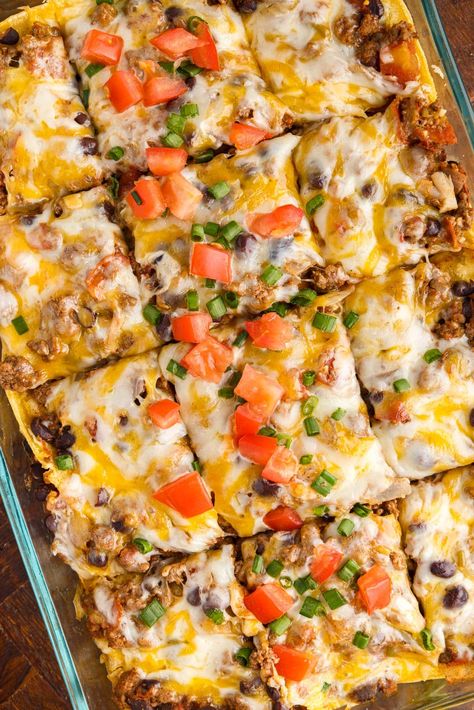 Mexican Baked Dishes, Layered Mexican Tortilla Casserole, Enchilada Lasagna Recipe, Mexican Food Recipes Corn, Taco Lasagna With Corn Tortillas, Healthy Ground Beef Mexican Recipes, Mexican Lasagna Recipe With Corn Tortillas, Mexican Lasagna With Flour Tortillas, Mexican Casserole With Beef Tortilla