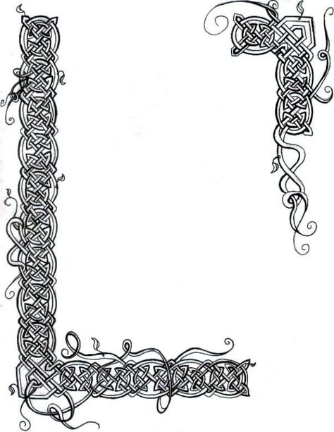 #border #borders #borders design #vines #celticknot #celticknotwork Illuminated Manuscript Borders, Celtic Borders, Vines Border, Dragon Celtic, Celtic Border, Logo Description, Vine Border, Viking Designs, Celtic Knot Designs