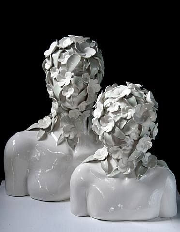 The Human Form As Seen By Contemporary Sculptor Emil Alzamora. Emil Alzamora, Easy Clay Sculptures, Flower Molding, Ceramic Figures, Human Form, Contemporary Sculpture, Portrait Sculpture, Ap Art, Sculpture Installation