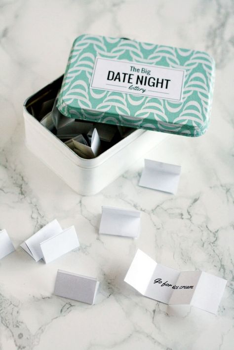 DIY Versions of Traditional Anniversary Gifts via Brit + Co. Diy Date Night, Diy Valentines Day Gifts For Him, Traditional Anniversary Gifts, Bday Gifts For Him, Surprise Gifts For Him, Tin Anniversary, Diy Anniversary Gift, Anniversary Gift Diy, Thoughtful Gifts For Him