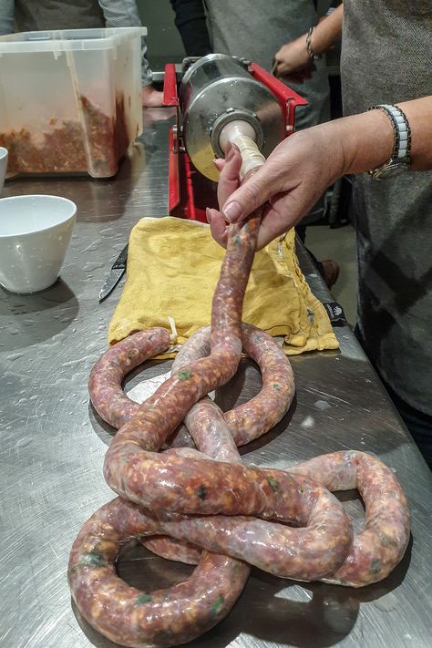 Lamb Sausages - Ang Sarap Lamb Sausage Recipes, Lamb Bacon, Lamb Sausage, Sausage Spices, Minced Lamb, Homemade Chorizo, Homemade Jerky, Homemade Sausage Recipes, Food Preserving