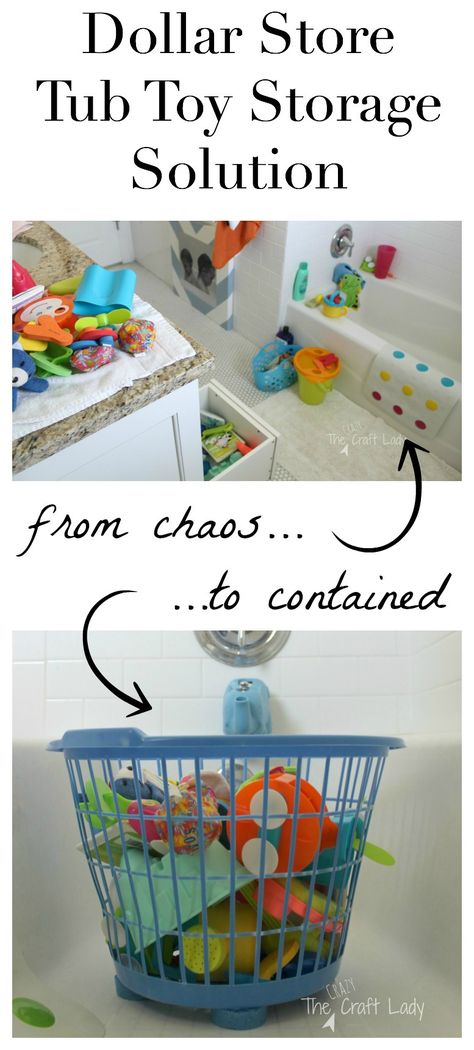 Diy Bath Toys, Baby Bathroom Organization, Bathroom Toy Storage, Diy Kids Room, Bath Toy Storage, Baby Toy Storage, Bathroom Toys, Tub Toys, Diy Toy Storage