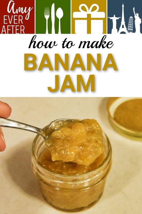 Banana Preserves, Canned Recipes, Banana Jelly, Canning Jams, Banana Curry, Herb Blends, Canning Jam Recipes, Banana Jam, Banana Butter