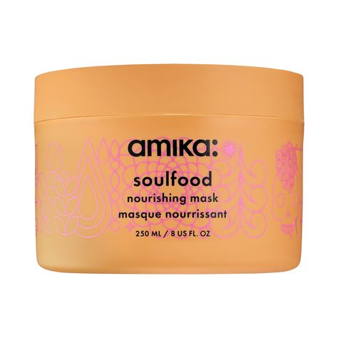 Amika Soulfood Nourishing Mask Amika Soulfood, Amika Shampoo, Nourishing Hair Mask, Amika Hair Products, Mean Friends, High Porosity Hair, Hydrating Hair Mask, Low Porosity Hair Products, Hair Porosity