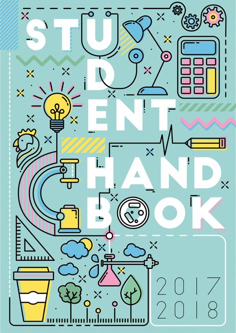 Student Handbook Design, Handbook Design, Student Handbook, Magazine Cover Ideas, University Of Edinburgh, Books School, Education Banner, Graphic Design School, Banner Design Inspiration