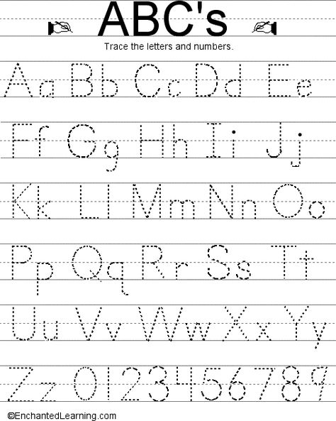 Writing Letters and Numbers: EnchantedLearning.com Letter Tracing Sheets Free Printable, Upper And Lower Case Letters Tracing Printables Free Pre School, Upper And Lower Case Letters Printables, Alphabet Upper And Lower Case Printable, Traceable Alphabet Free Printable, Tracing Letters A To Z, Traceable Letters Printable Free, Lower Case Letters Printable Free, English Alphabet Writing