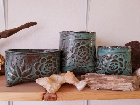 Coyote Glazes, Clay Glaze, Glaze Combinations, Pottery Glaze, Brown Clay, Pottery Glazes, Red Clay, Sea Foam, Planter Pots