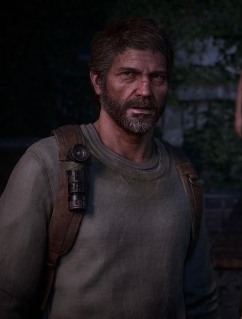 Joel Miller tlou remake icon Joe Miller, Joel Miller, I Love My Wife, Last Of Us, Grey Sweatshirt, Grey, Quick Saves