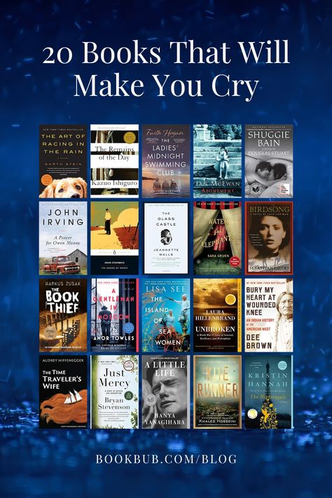 These sad books are good for a good cry. Books That Make You Cry, Books To Cry Over, Books That Will Make You Cry, Book Recommendations Fiction, Emotional Books, Broken Book, Book Reading Journal, Book Wishlist, Fav Song