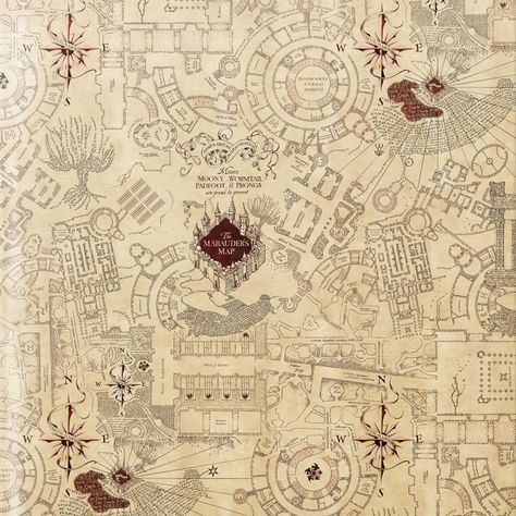 Marauders Map Poster, Hogwarts Map Printable, Maurders Map Wallpaper, Harry Potter Marauders Map Printable, Harry Potter Marauders Map Diy, Marauders Map Drawing, Mauraders Map Printable, Marauders Map Aesthetic, The Mauraders Map