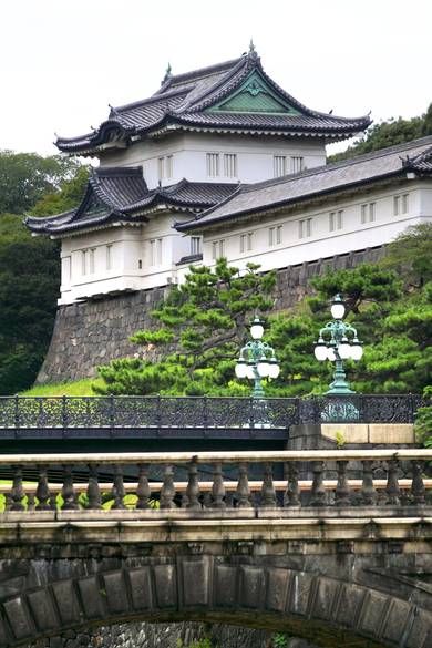 Tokyo Attractions, Edo Castle, Tokyo Imperial Palace, Samurai Warriors, Official Residence, Japanese Castle, Royal Palaces, Building Concept, Imperial Palace