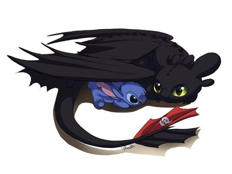 50+] Toothless and Stitch Wallpaper on ... Toothless Wallpaper, Toothless Drawing, Cute Toothless, Toothless And Stitch, Stitch Tattoo, Frida Art, Cute Disney Drawings, Stitch Drawing, Cute Stitch