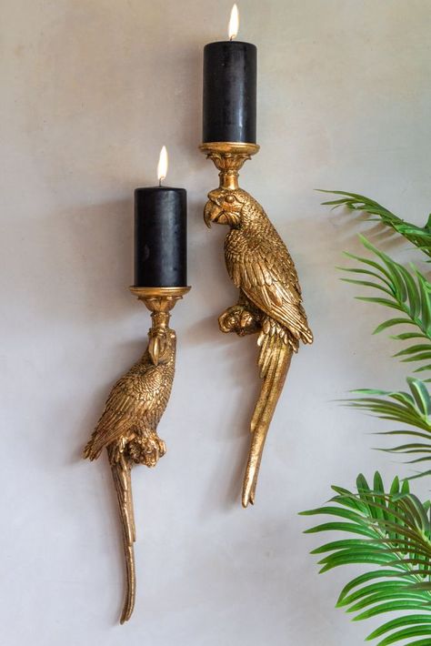 Perfect Personality, Quirky Homeware, Wall Mounted Candle Holders, Rockett St George, Standing Candle Holders, Dekor Diy, Wall Candle Holders, Candle Holder Decor, Decoration Inspiration