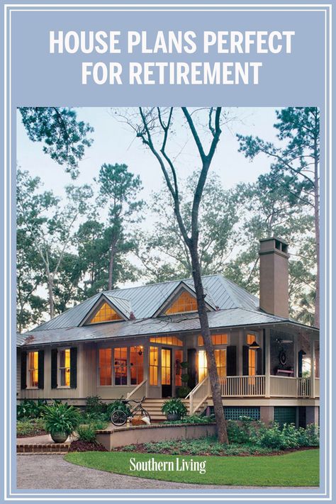 Low Country Cottage House Plans Southern Living, Simple Small House Plans, Small Cozy House Plans, House Addition Plans, Southern Living Homes Exterior, Handicapped Accessible House Plans, Southern Cottage Homes, Southern Charm Homes, Energy Efficient House Plans