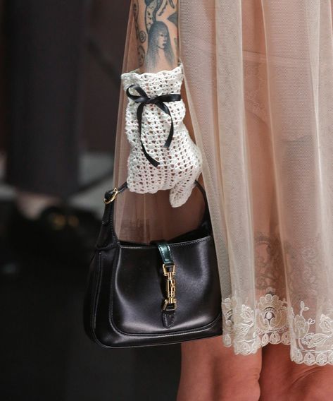 Brandname Bag, Mini Bag Outfit, Italy February, Gucci 2020, Model Walks, Bag Gucci, Vogue Germany, 2021 Fashion, Italy Photo