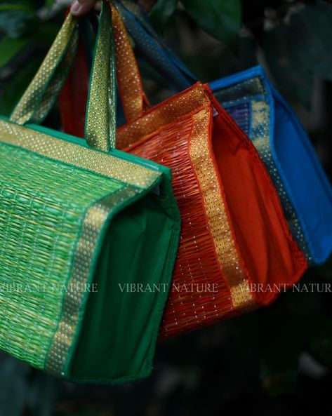 Thamboolam Ideas, Wedding Return Gifts Indian, Thamboolam Bags, Return Gifts Indian, Return Gift Ideas, Giveaway Bags, Indian Wedding Favors, Wedding Saree Blouse, Wedding Saree Blouse Designs