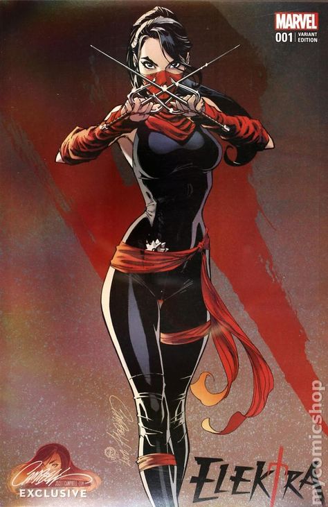 Elektra (2017 4th Series) comic books Electra Marvel, Marvel Elektra, Comics Ideas, Drawing Marvel, Elektra Natchios, Draw Comics, J Scott Campbell, Comics Anime, Scott Campbell