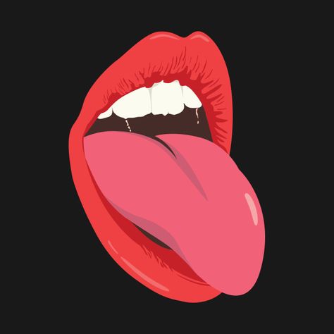 Check out this awesome 'tongue%2C+sexy' design on @TeePublic! Mouth With Tongue Out, Tongue Out Art, Tongue Out Drawing, Tongue Illustration, Tongue Out, Mouth Art, Lips Wallpaper, High Blood Sugar Symptoms, Lip Wallpaper