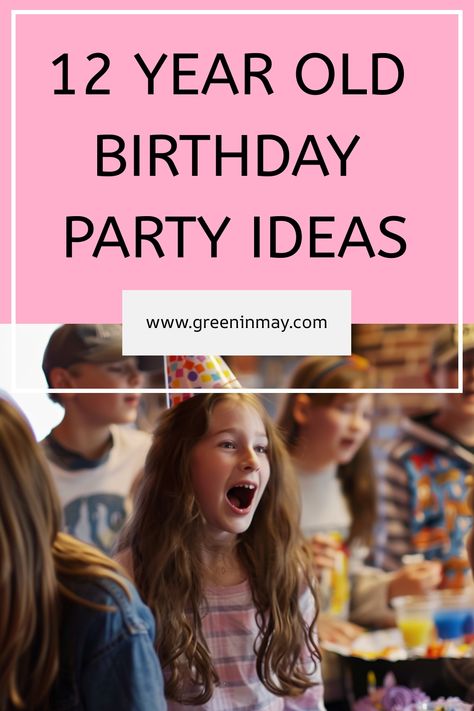 Are you looking for fun and creative ideas to celebrate your child’s 12th birthday? Look no further! From adventurous outdoor activities to creative DIY projects, we’ve got you covered with the best 12-year-old birthday party ideas. 12 Year Girl Birthday Party Ideas, 12th Birthday Ideas, 12 Year Birthday Party Ideas, November Birthday Party, Indoor Birthday Parties, Indoor Birthday, Birthday Look, Creative Diy Projects, Outdoors Birthday Party