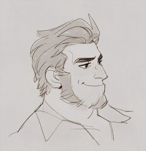 Beard Drawing, Disney Art Style, Human Anatomy Drawing, Drawing Expressions, Character Design Animation, Character Design Male, Cartoon Character Design, Character Design References, Illustration Character Design