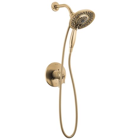 Where To Buy Shower Together, Shower Fixtures, Tub Cleaner, Geometric Forms, Delta Faucets, Tub Spout, Champagne Bronze, Faucet Handles, Spray Pattern