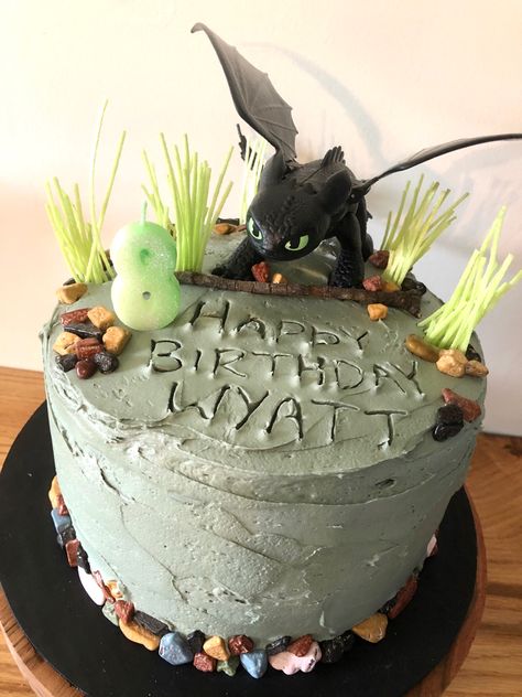 Httyd Birthday Cake, Toothless Dragon Birthday Party, Toothless Cake Ideas, How To Train Your Dragon Theme Party, Toothless Cake How To Train Your Dragon, How To Train Your Dragon Cake Topper, How To Train Dragon Cake, How To Train A Dragon Cake, Toothless Dragon Cake Birthday