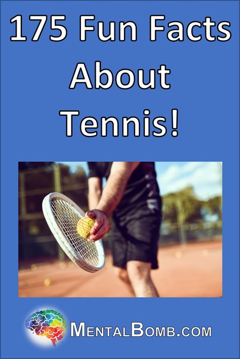 Over 150 fun facts about tennis, fun facts for kids, history, best players, legends, traditions, and so much more! #FunFacts Tennis Games For Kids, Tennis Lessons For Kids, Tennis Facts, Fun Facts About Penguins, Tennis Whispers, Fun Facts For Kids, Tennis Games, Facts For Kids, Surprising Facts