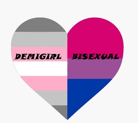 Demigirl board /// What is a demigirl? Go to the demigirl board and read above Demigirl Clothes, Demi Girl Meaning, Demigirl Outfits, Bi Art, Demi Girl, Girl Bi, Tinky Winky, Lgbt Sticker, Bi Flag