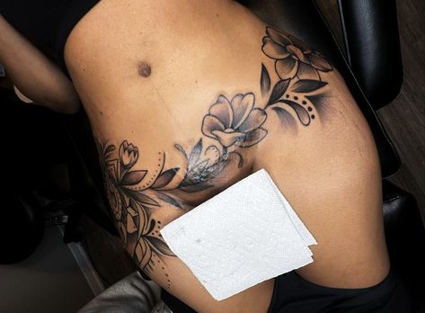 @ artbylliv on ig Tattoo Over C Section Scar, Extended Tummy Tucks Tattoo Cover Up, Tummy Tucks Tattoo Cover Up Black Women, C Section Tattoo Cover Up, Tummy Tucks Tattoo Cover Up, Section Scar Tattoo, Tuck Tattoos, Tramp Stamp Cover Up Tattoos, C Section Scar Tattoo