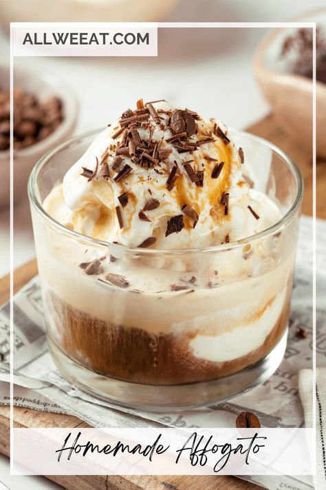 ☕ Indulge in a classic Italian dessert with this easy Homemade Affogato recipe! 🍨 Made with rich espresso poured over creamy vanilla gelato, it's the perfect quick dessert or after-dinner treat. Ready in just minutes, this elegant and delicious dessert is a must-try for coffee lovers and anyone craving something sweet.✨ Perfect for dinner parties or a simple indulgence at home! #ItalianDesserts #Affogato #CoffeeLovers #QuickDesserts #EasyRecipes #Gelato #EspressoTreats Vanilla Gelato, Affogato Recipe, Savoury Snacks, Italian Dessert, Vanilla Bean Ice Cream, Coffee Dessert, Italian Coffee, Chocolate Shavings, Quick Desserts