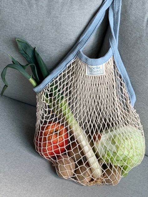 Mesh Grocery Bag, French Market Bag, Spring Inspo, French Market, Instagram Inspo, Market Bag, Grocery Bag, Aesthetic Art, Mesh