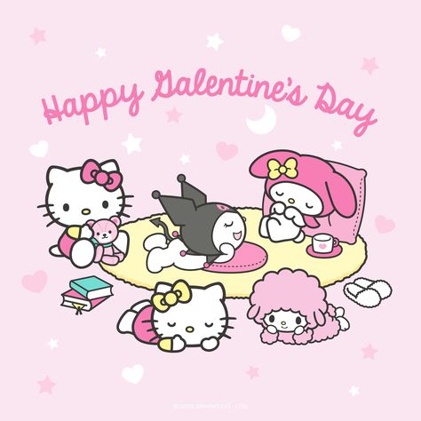 Sanrio posted “Friends forever 💖 Happy #GalentinesDay!” on Instagram on Monday, February 13th, 2023 with this photo. Happy Galentines Day, Friends Valentines Day, Hello Kitty Crafts, Hello Kitty Characters, Friends Valentines, Hello Kitty Art, Valentines Wallpaper, Sanrio Wallpaper, Hello Kitty Iphone Wallpaper